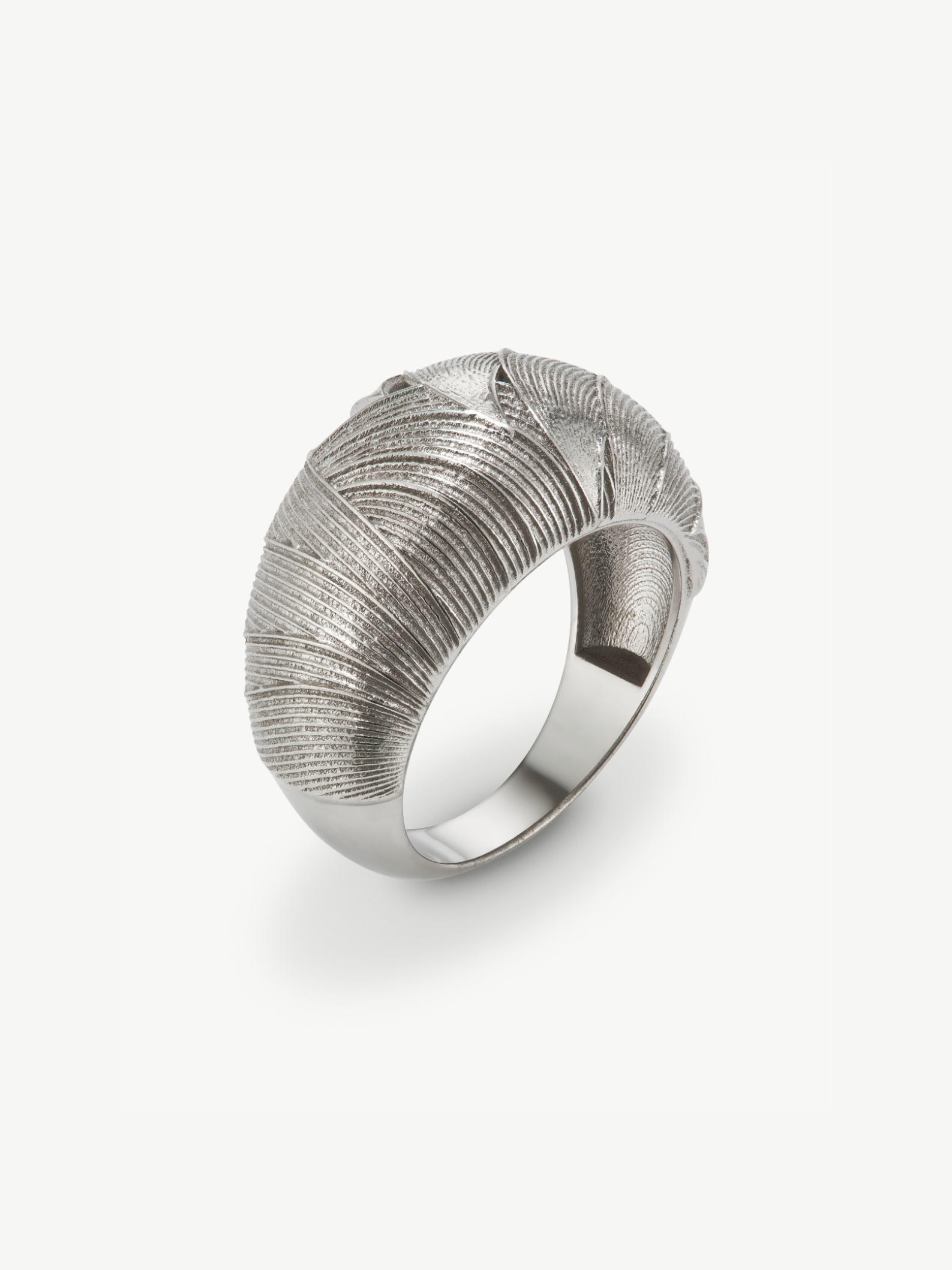 Sterling Silver dome ring – Day | No More Nobody