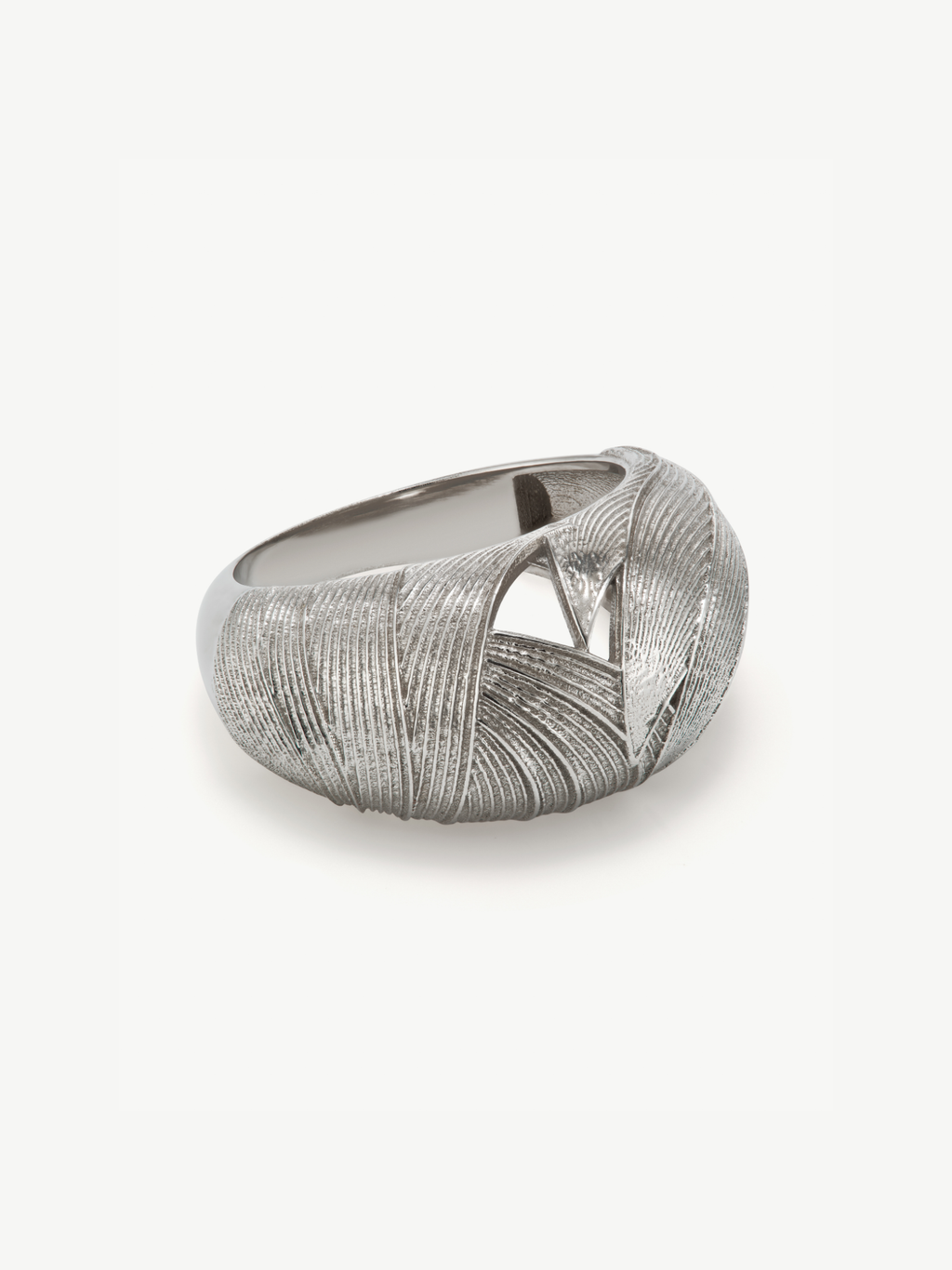 Sterling Silver dome ring – Day | No More Nobody